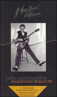 JOHN MCLAUGHLIN - John McLaughlin Montreux Concerts [Box set] cover 